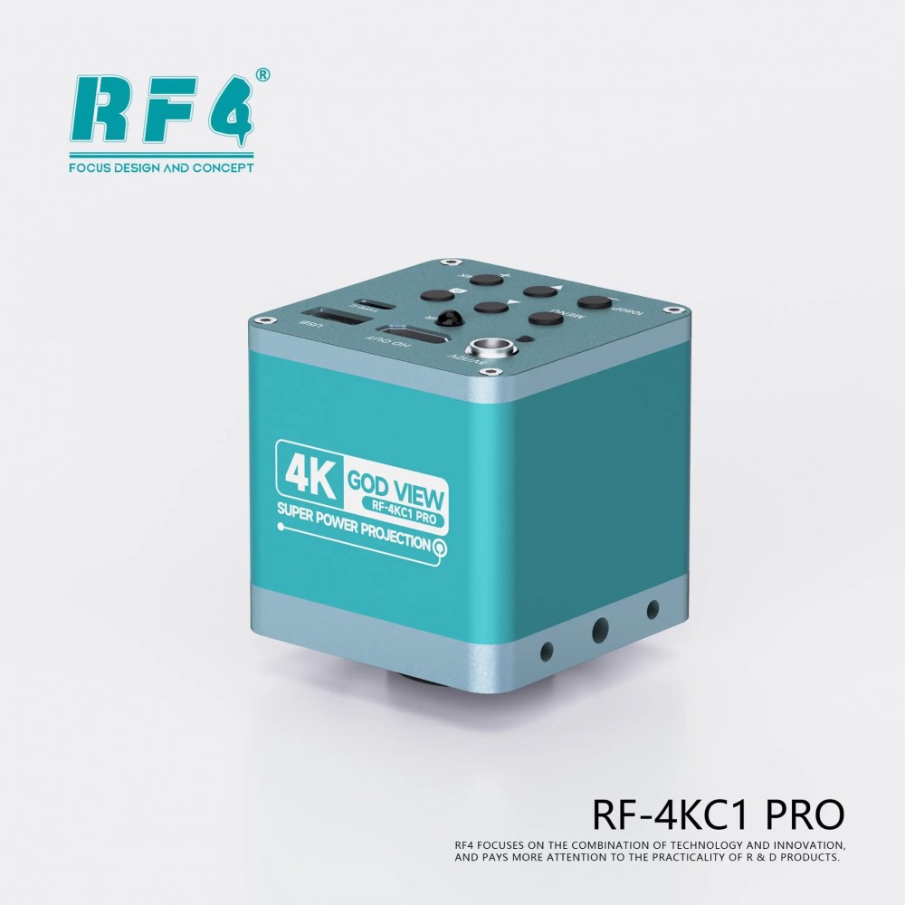 RF4 4K Gold View Pro Mikroskop Kamerasi Kalitede Son Nokta 