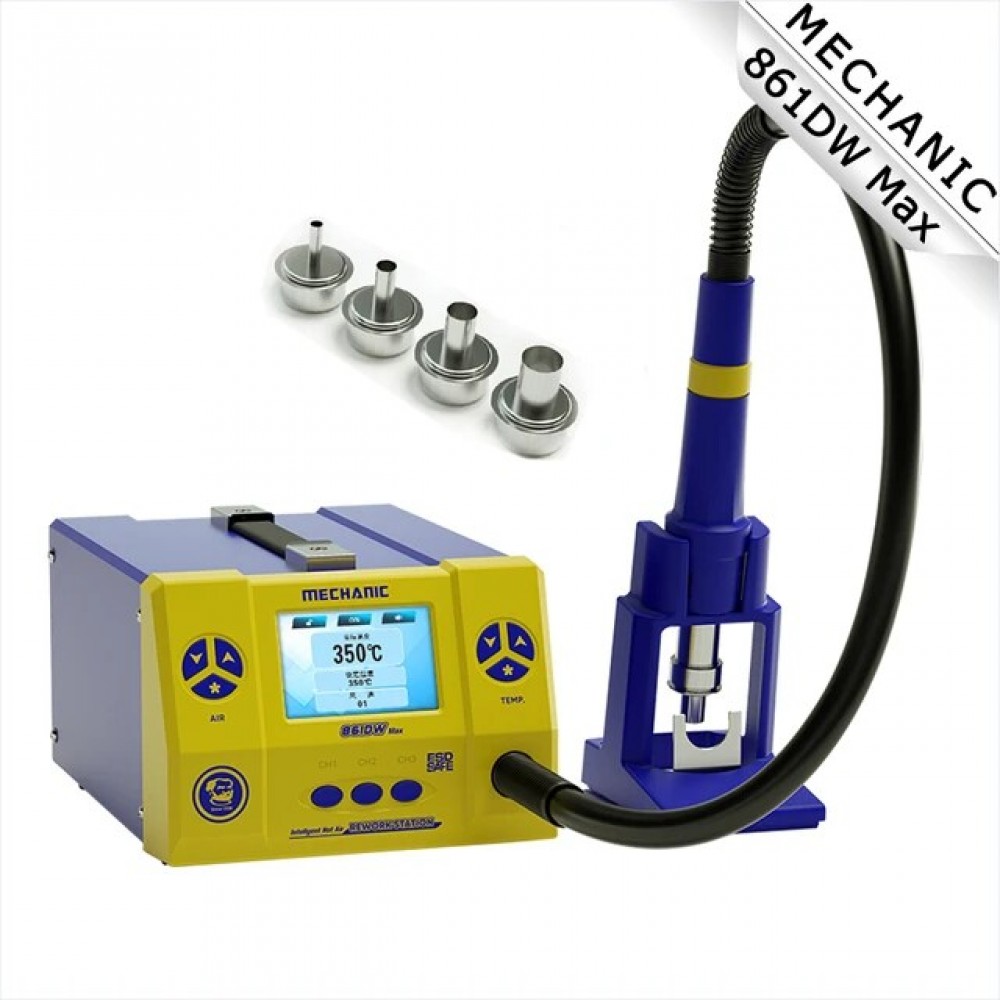 Mechanic 861Dw Max  Sıcak Hava Üfleme Havya 
