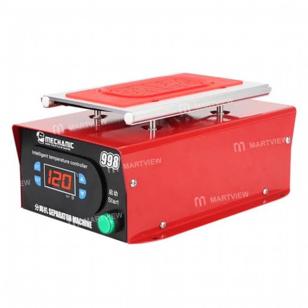 Mechanic 998 Seperetör ısıtıcı Ekran Camı Ayırma Makinasi 