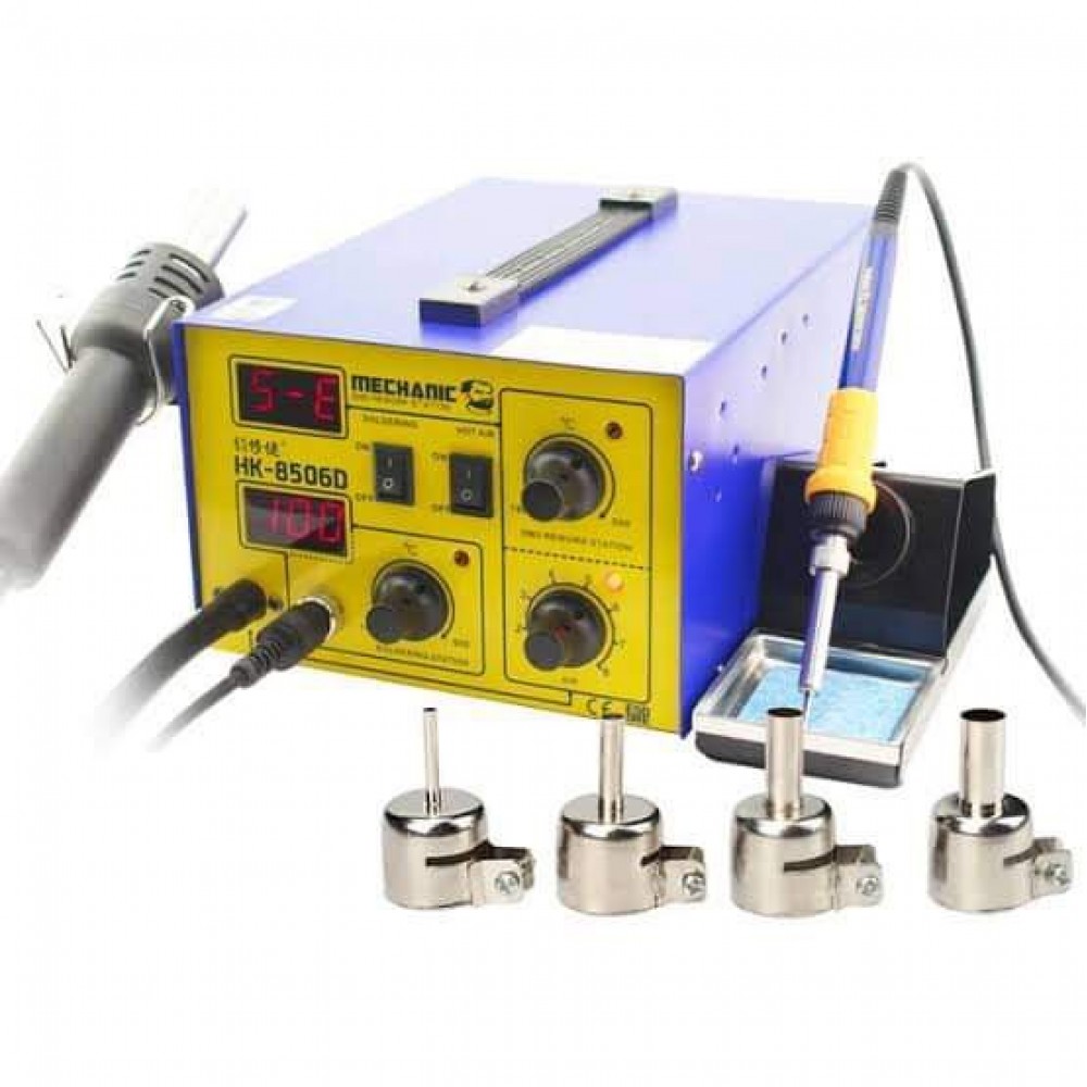 Mechanic HK-8506D Havya Üfleme ve lehimleme Bir arada olan makina 