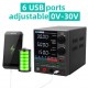 Sugon 3005PM 30V 5A 6Li USBLi Full Donanımlı Power suppley Güç Kaynağı