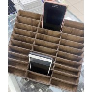 30lu Göz Ahşap Stand Cihaz Bekletme Standı 