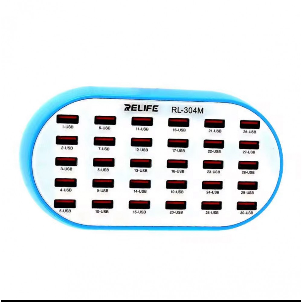 Relife RL-304M 160w 30 USB Gözlu Usb Port Çoklu Şarj Relife RL-304M 160w 30 USB Gözlu Usb Port Çoklu Şarj