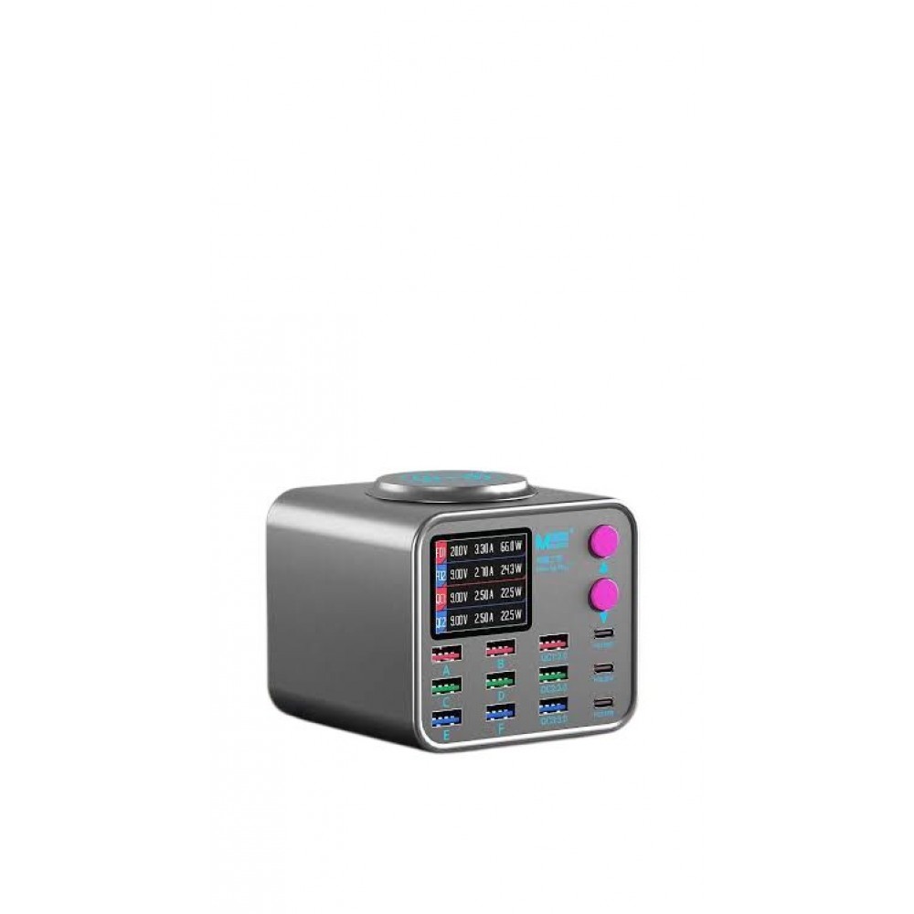 Maant  Dianba No2 Seri 9 Giriş -Port PD + QC3.0 Akıllı Hızlı Kablosuz Şarj Ve Power Supply