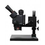  QIANLI 6558 6.5X-58X 10x23 Lens Gorilla Trinocular Microscope 