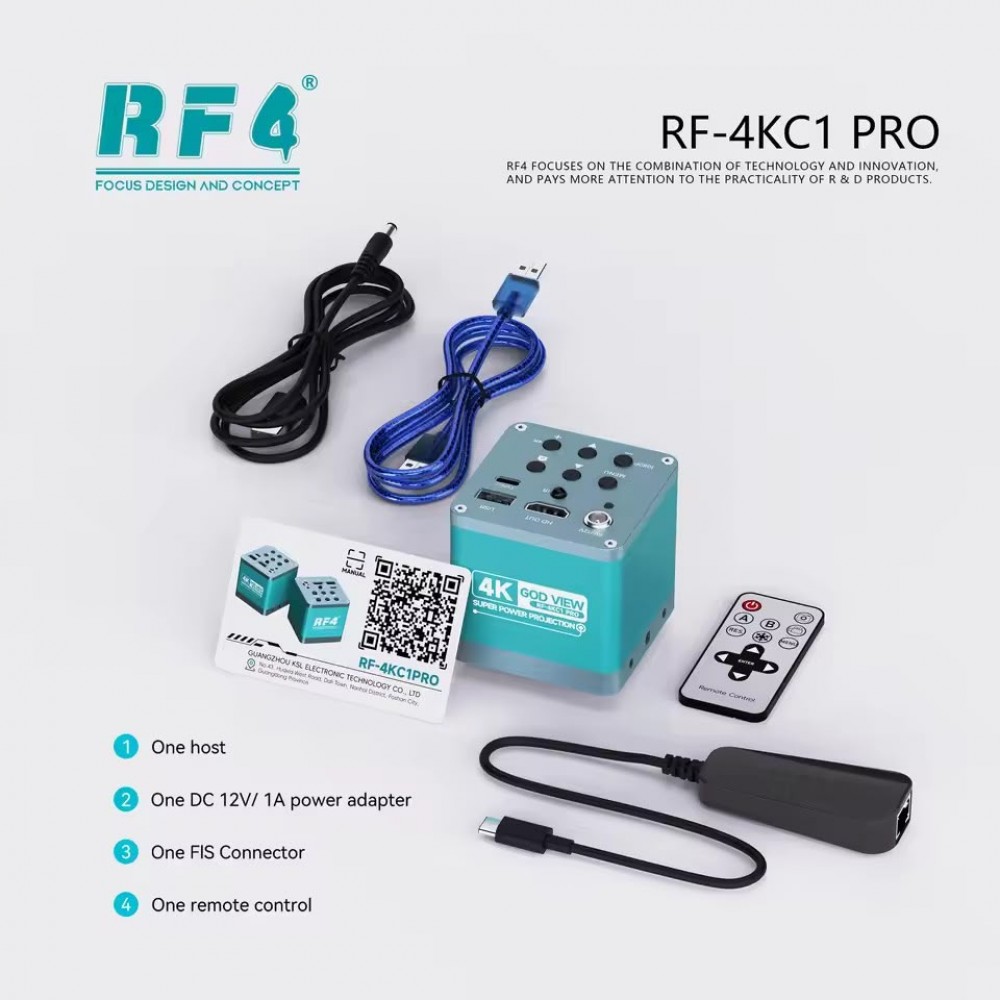 RF4 RF-7050P Pro Seri 6558x Zom 4K Kameralı Trinoküler Mikroskop Kamera ve Yandan Ekranlı Tv Aktarımlı RF4 RF-7050P Pro Seri 6558x Zom 4K Kameralı Trinoküler Mikroskop Kamera ve Yandan Ekranlı Tv Aktarımlı