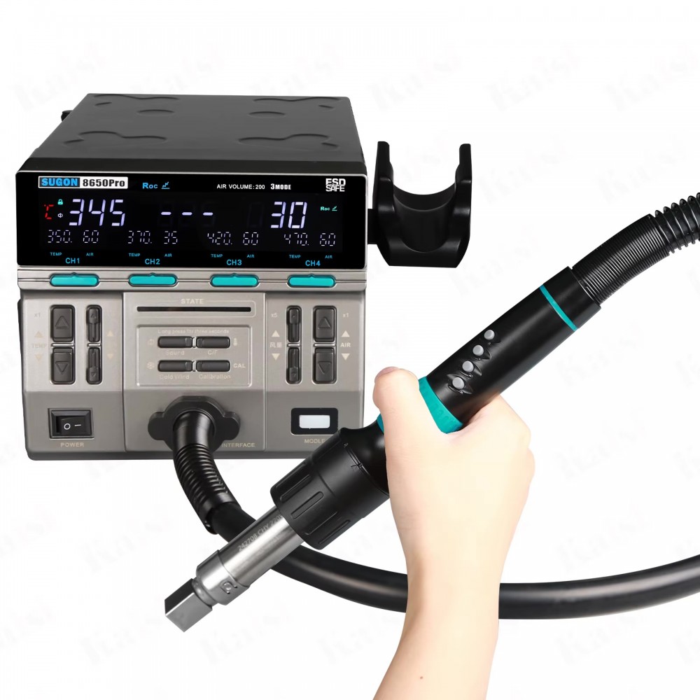 Sugon 8650 Profesyonel 1300W Sıcak Hava İstasyonu