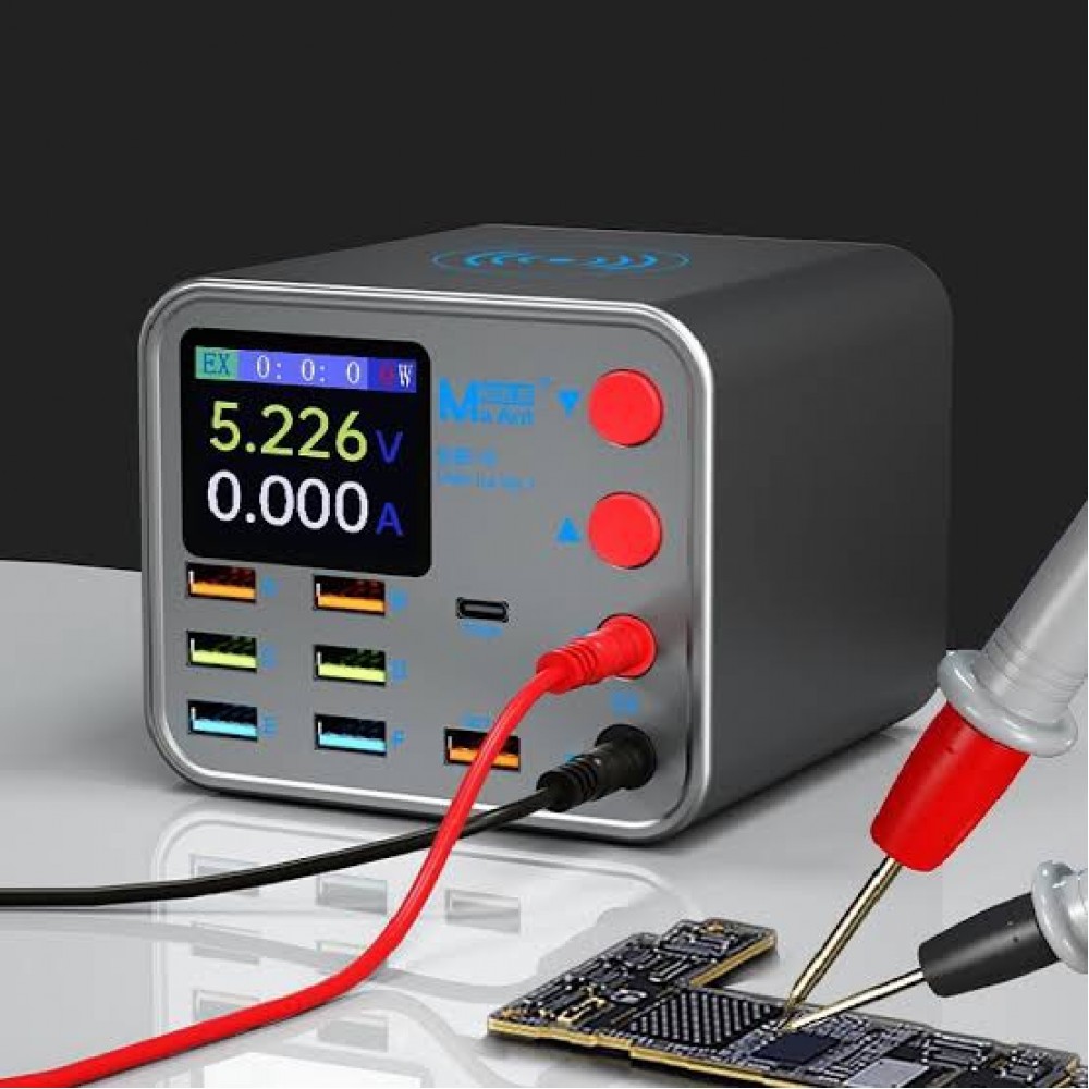 Maant  Dianba No1 8-Port PD + QC3.0 Akıllı Hızlı Kablosuz Şarj Ve Power Supply